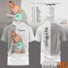 Chris Brown & Usher 2026 R&B Tour In Allegiant Stadium T-Shirt
