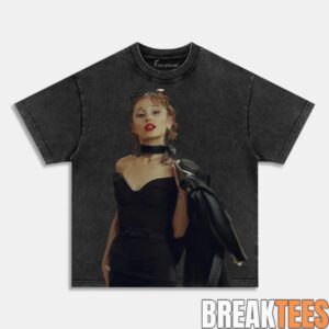 Ariana Grande Glamour Chair Pose Tee 5