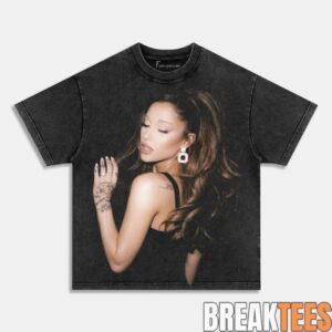Ariana Grande Glamour Chair Pose Tee 6