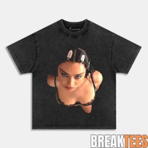 Ariana Grande Glamour Chair Pose Tee 8