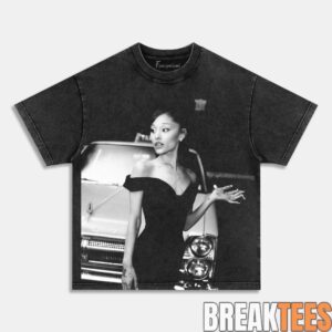 Ariana Grande Glamour Chair Pose Tee 9