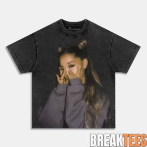 Ariana Grande Glamour Chair Pose Tee 10