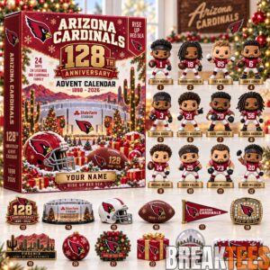 Arizona Cardinals 128th Anniversary Christmas 2026 Advent Calendar