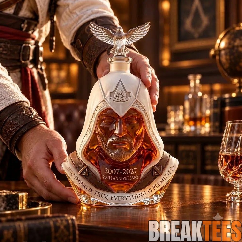 Assassin’s Creed 20th Anniversary Whiskey Decanter Assassin’s Creed 20th Anniversary Whiskey Decanter