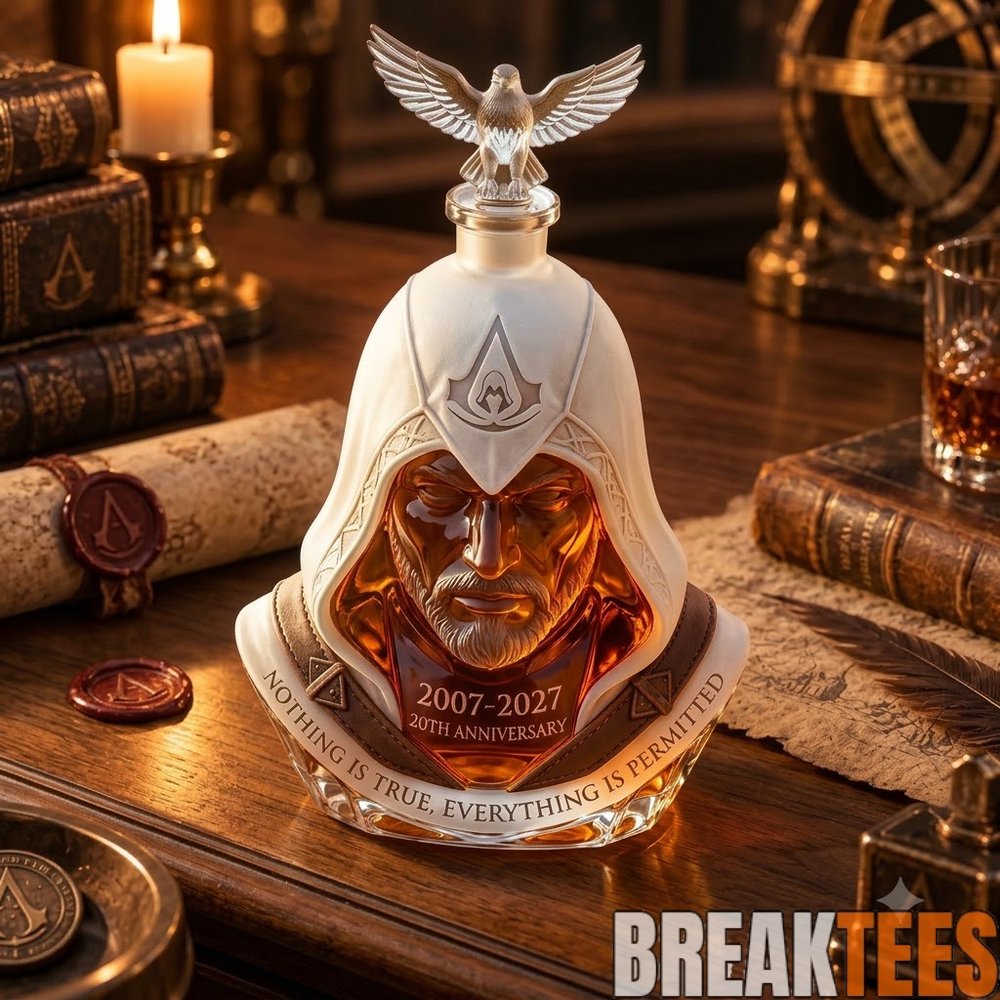 Assassin’s Creed 20th Anniversary Whiskey Decanter Assassin’s Creed 20th Anniversary Whiskey Decanter