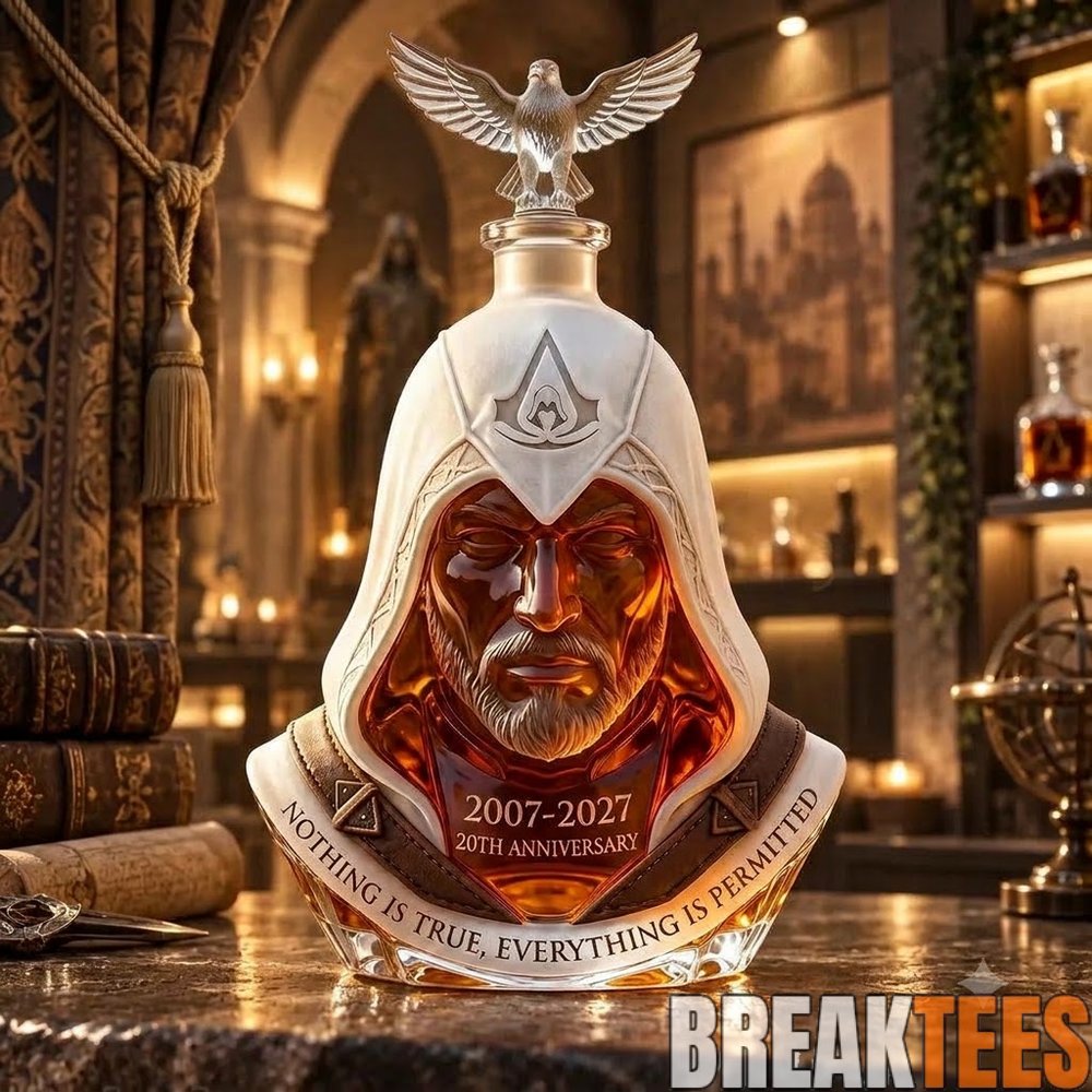 Assassin’s Creed 20th Anniversary Whiskey Decanter Assassin’s Creed 20th Anniversary Whiskey Decanter