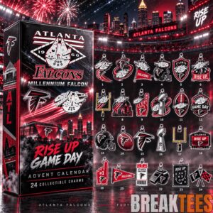 Atlanta Falcons x Millennium Falcon Game Day Advent Calendar 2026 For Football Fans