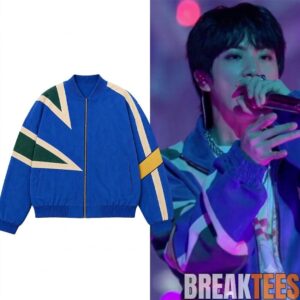 BTS Seokjin Arirang Tour Los Angeles Day 1 Bomber Jacket