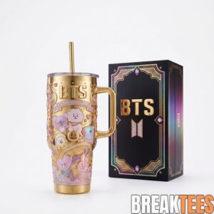BTS x BT21 Cosmic Friends Premium 40oz Tumbler