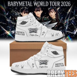 Babymetal “WORLD TOUR 2026” Signature Custom AJ1 Shoes 1