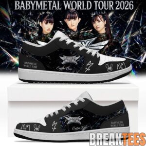 Babymetal “WORLD TOUR 2026” Signature Custom AJ1 Shoes 3