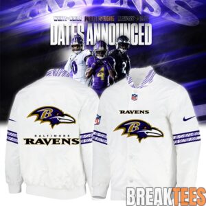 Baltimore Ravens Rivalries Collection Special Bomber Jacket