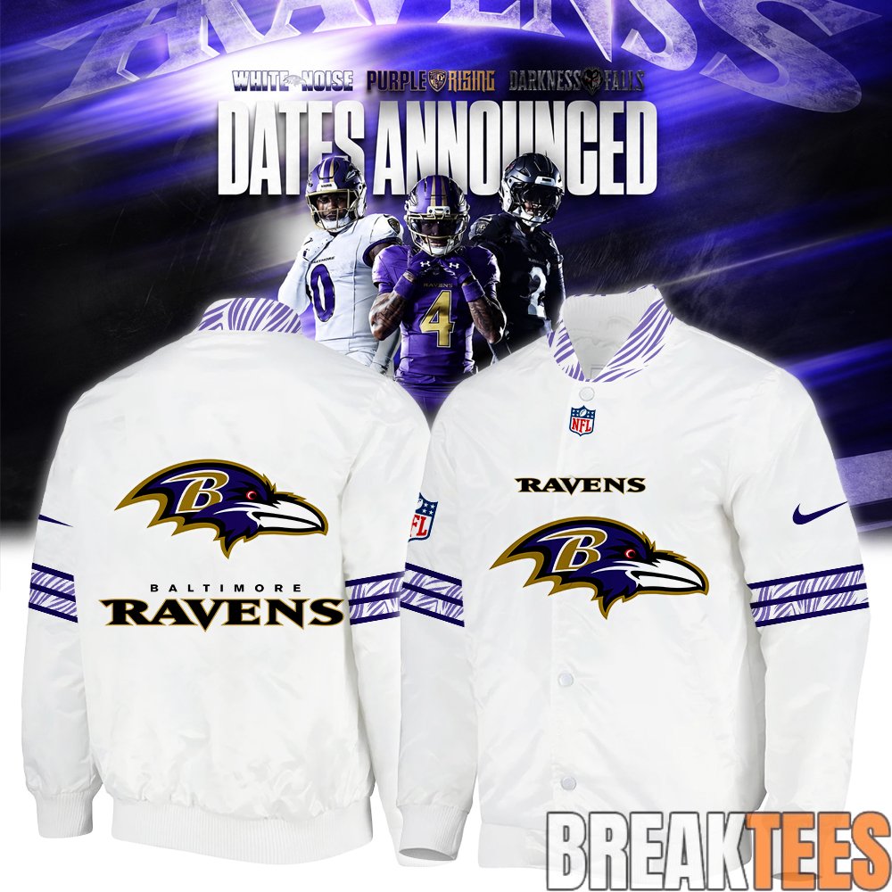 Baltimore Ravens Rivalries Collection Special Bomber Jacket Baltimore Ravens Rivalries Collection Special Bomber Jacket