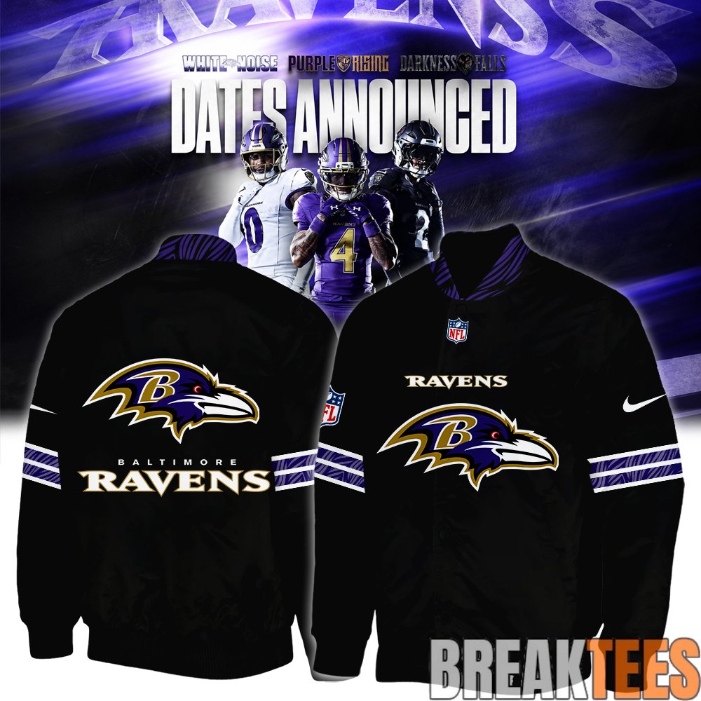 Baltimore Ravens Rivalries Collection Special Bomber Jacket Baltimore Ravens Rivalries Collection Special Bomber Jacket