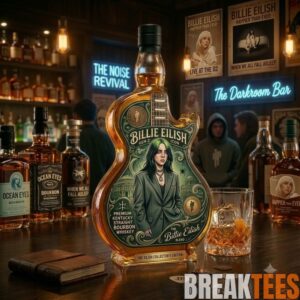 Billie Eilish Guitar Legends Whiskey Tennessee Whiskey Decanter
