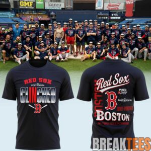 Boston Red Sox No Time Like October Postseason T-Shirt 1