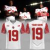 Baltimore Ravens White Noise Football Jersey Custom