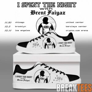 Brent Faiyaz I Spent The Night With Brent Faiyaz Tour Stan Smith Shoes