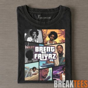 Brent Faiyaz GTA Collage Style T-Shirt