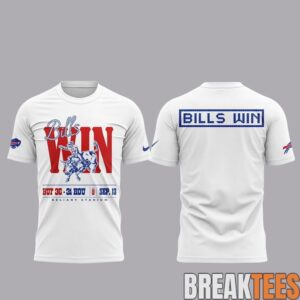 Buffalo Bills 2026 Win vs Houston Texans Graphic T-Shirt