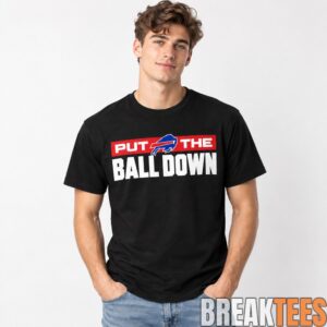 Buffalo Bills Put The Ball Down Graphic T-Shirt 1