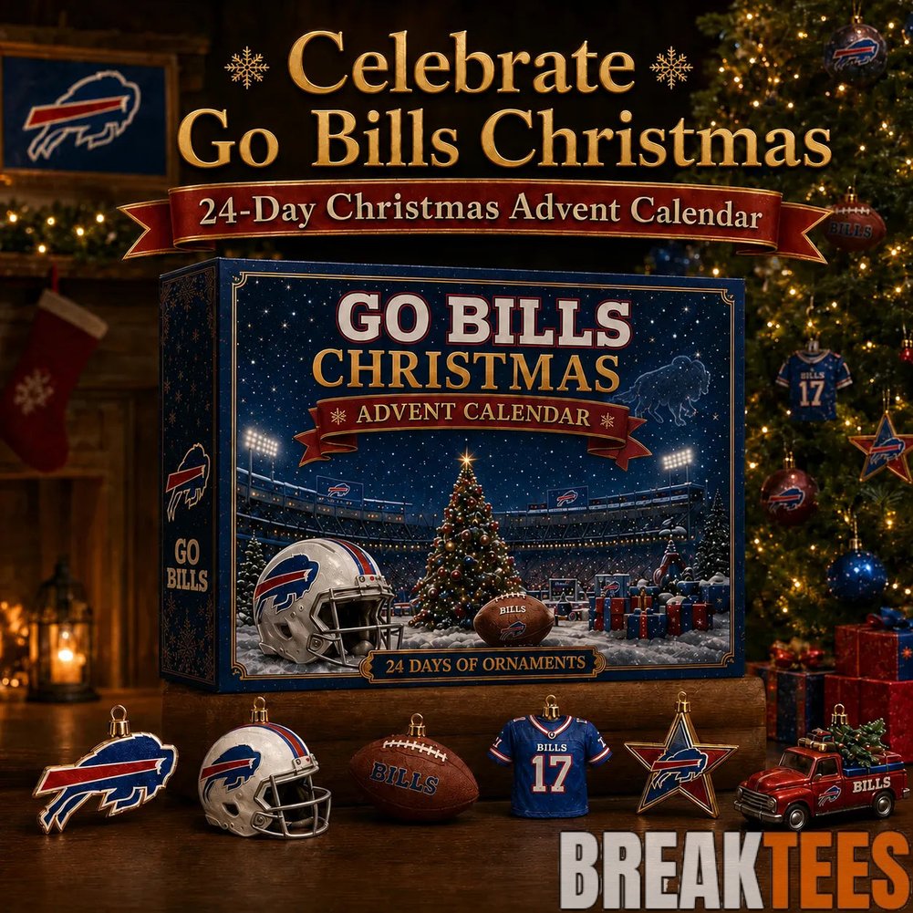 Buffalo Bills Go Bills 2026 Christmas Advent Calendar Buffalo Bills Go Bills 2026 Christmas Advent Calendar