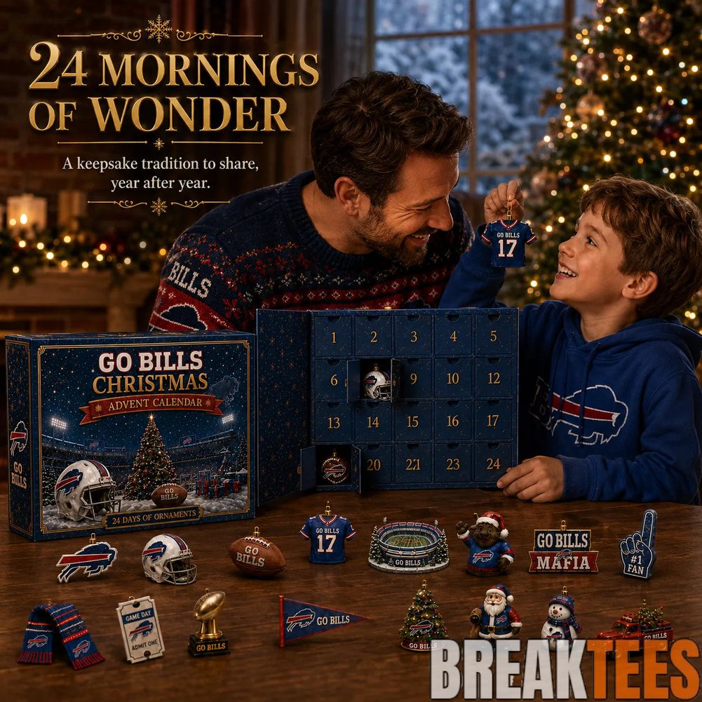 Buffalo Bills Go Bills 2026 Christmas Advent Calendar Buffalo Bills Go Bills 2026 Christmas Advent Calendar