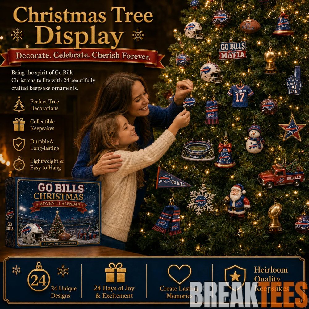 Buffalo Bills Go Bills 2026 Christmas Advent Calendar Buffalo Bills Go Bills 2026 Christmas Advent Calendar