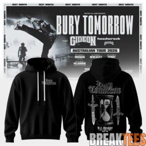 Bury Tomorrow – ‘Will You Haunt Me’ Australian Tour 2026 Hoodie