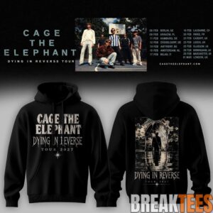 Cage The Elephant - Dying In Reverse Tour 2027 Hoodie 2