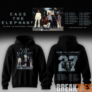 Cage The Elephant - Dying In Reverse Tour 2027 Hoodie 3