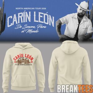 Carin Leon North American Tour 2026 Hoodie