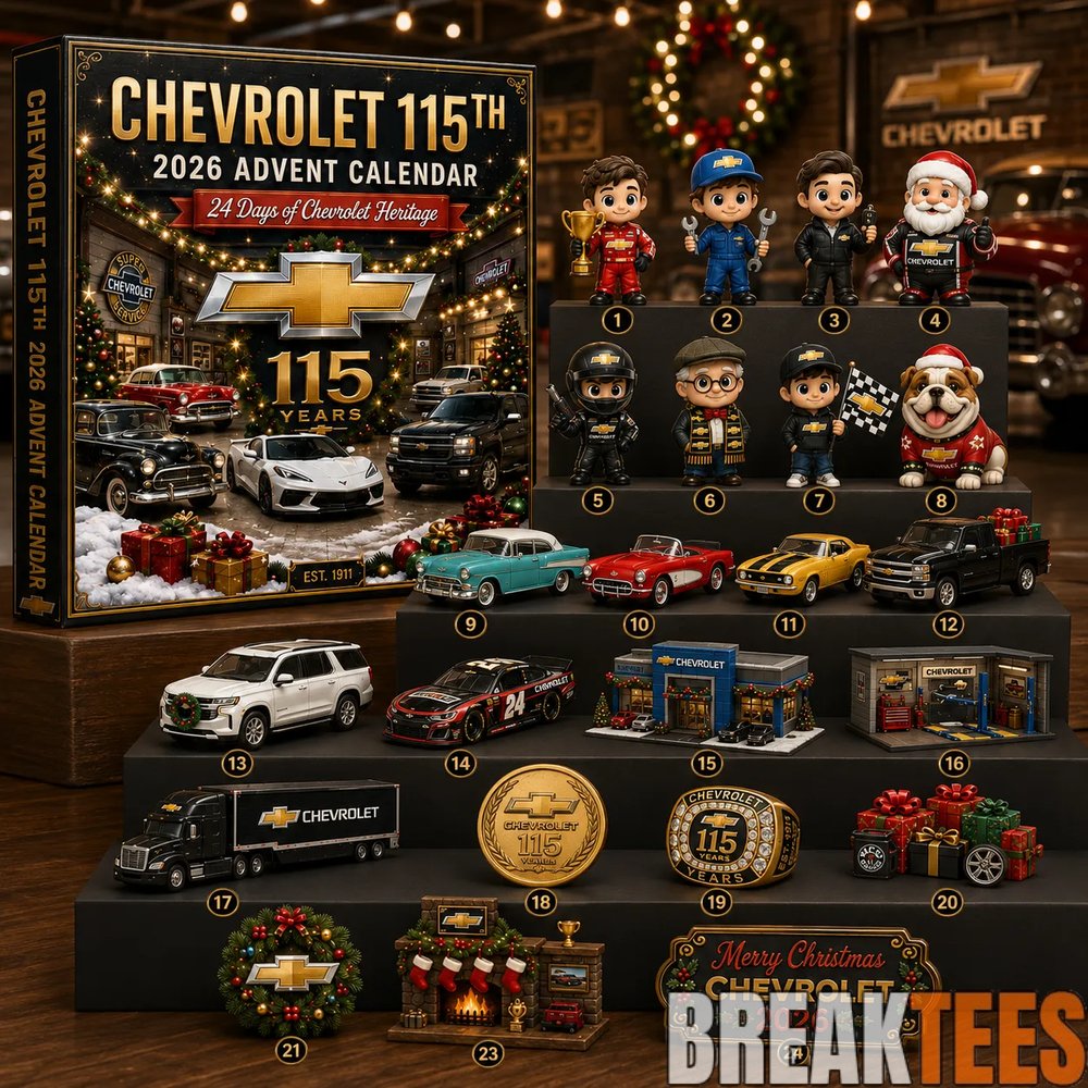 Chevrolet 115th Anniversary 2026 Advent Calendar Collector’s Edition Chevrolet 115th Anniversary 2026 Advent Calendar Collector’s Edition