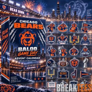 Chicago Bears x Baloo Game Day Advent Calendar 2026 For Football Fans