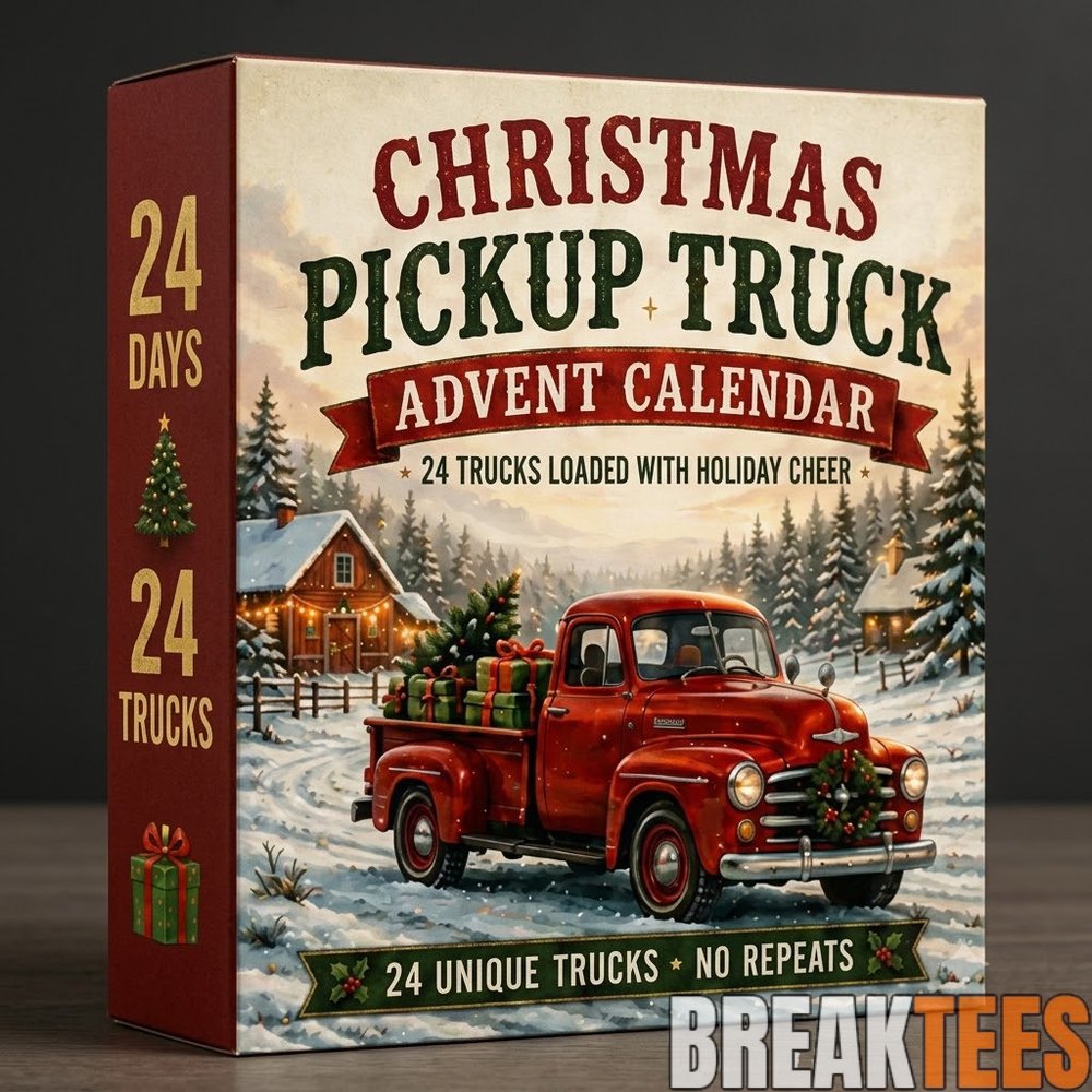 Christmas Pickup Truck 24-Day Advent Calendar 2026 for Christmas and Truck Lovers Christmas Pickup Truck 24-Day Advent Calendar 2026 for Christmas and Truck Lovers