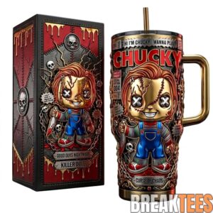 Chucky Good Guys Nightmare Collector Edition 40oz Tumbler