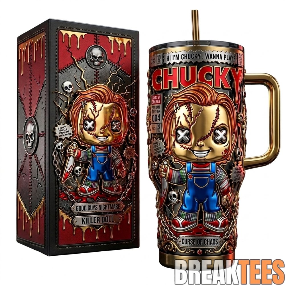 Chucky Good Guys Nightmare Collector Edition 40oz Tumbler Chucky Good Guys Nightmare Collector Edition 40oz Tumbler