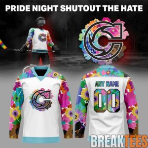 Cincinnati Cyclones SUB-TWILL PRIDE NIGHT Hockey Jersey Custom