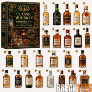 Classic Whiskey Christmas Advent Calendar 2026 for Whiskey Lovers