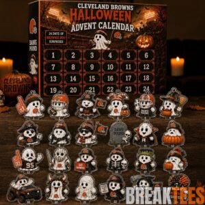 Cleveland Browns Halloween Advent Calendar 2026 for Football Fans