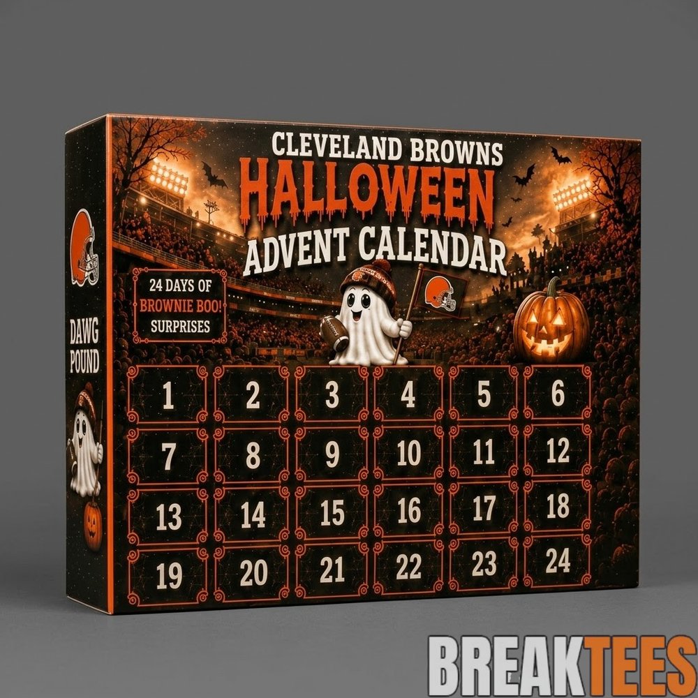 Cleveland Browns Halloween Advent Calendar 2026 for Football Fans Cleveland Browns Halloween Advent Calendar 2026 for Football Fans
