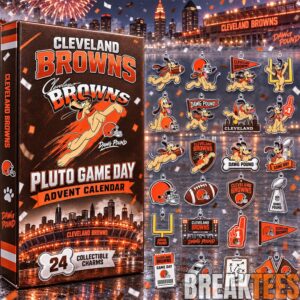 Cleveland Browns x Pluto Game Day Advent Calendar 2026 For Football Fans
