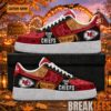 Detroit Lions Fear The Lions Halloween Custom AF1 Sneakers
