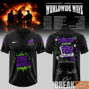 D-Block Europe – Worldwide Wave Tour 2026 Special Football Jersey