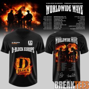 D-Block Europe – Worldwide Wave Tour 2026 Special Football Jersey 1