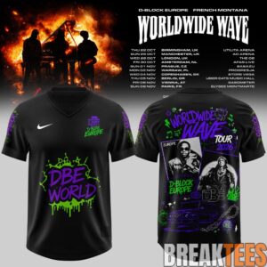 D-Block Europe – Worldwide Wave Tour 2026 Special Football Jersey 2