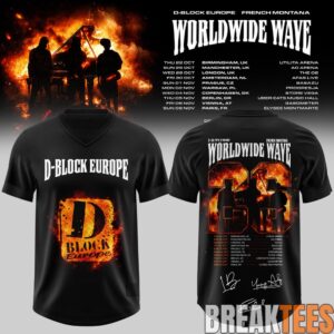 D-Block Europe – Worldwide Wave Tour 2026 Special Football Jersey 3