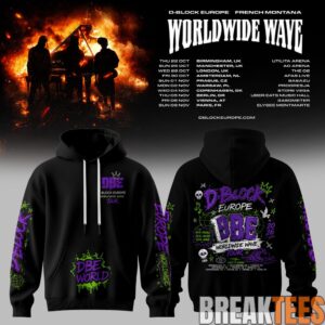 D-Block Europe – Worldwide Wave Tour 2026 Special Hoodie 1