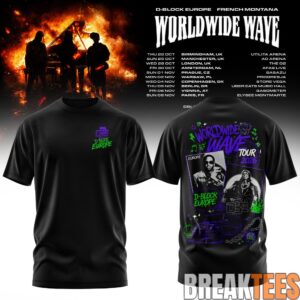 D-Block Europe – Worldwide Wave Tour 2026 Special T-Shirt