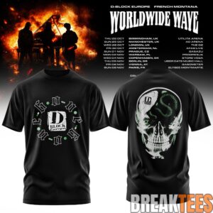 D-Block Europe – Worldwide Wave Tour 2026 Special T-Shirt 3